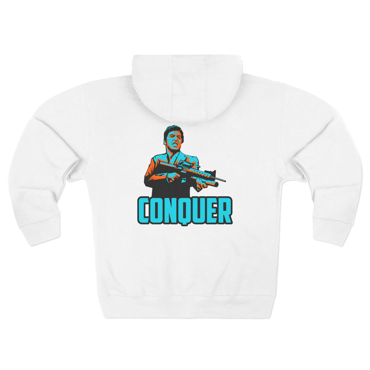 CG FINAL BOSS MIAMI COLORS/CONQUER ZIP UP