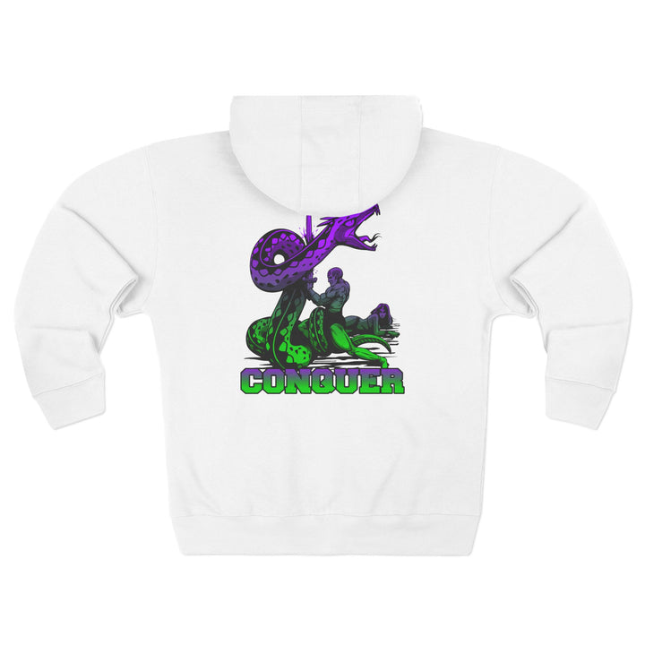 CG SERPENT SLAYER PURPLE GREEN /CONQUER ZIP UP