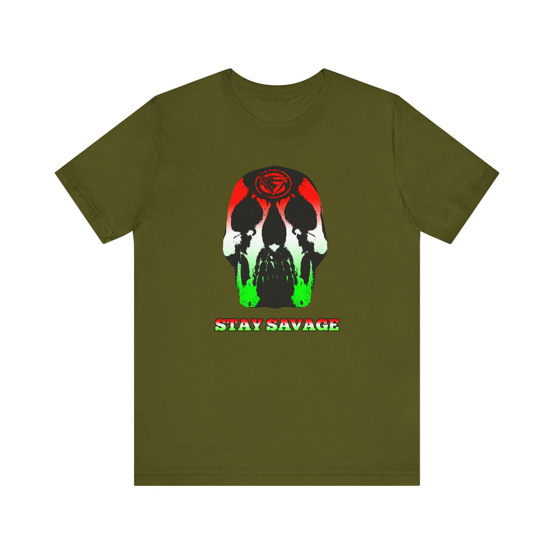 SKULLATOR RED WHITE GREEN /STAY SAVAGE