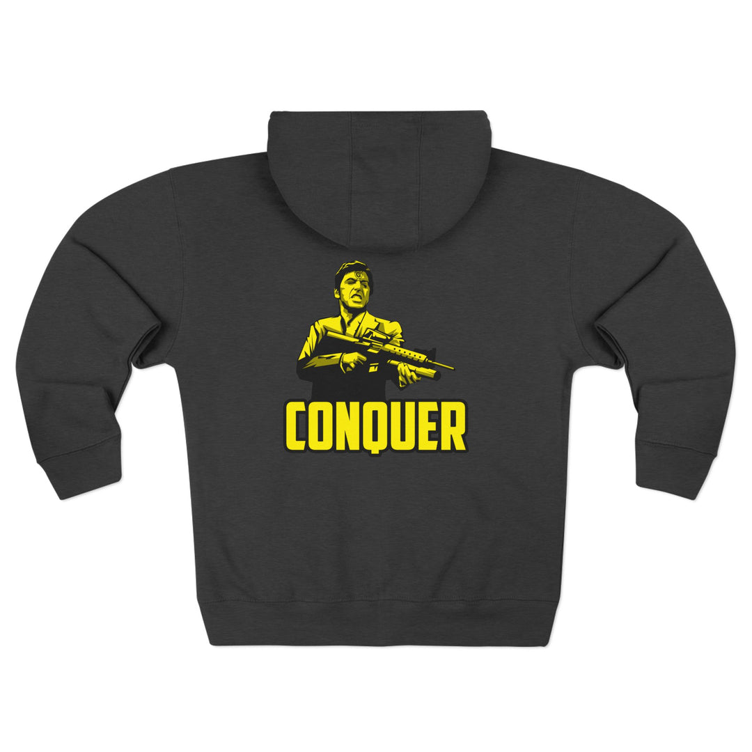 CG FINAL BOSS YELLOW/CONQUER HOODIES
