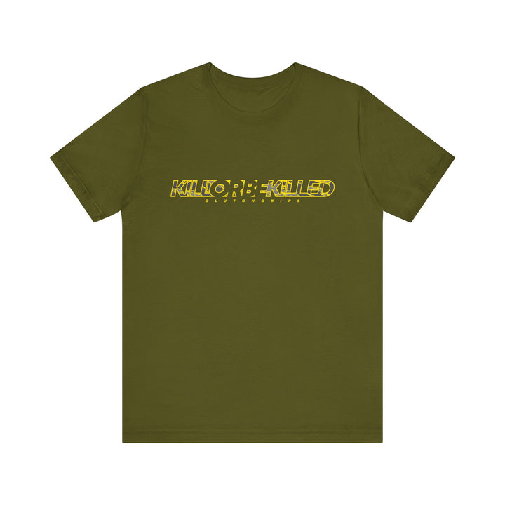KILL OR BE KILLED GREY YELLOW CAMO