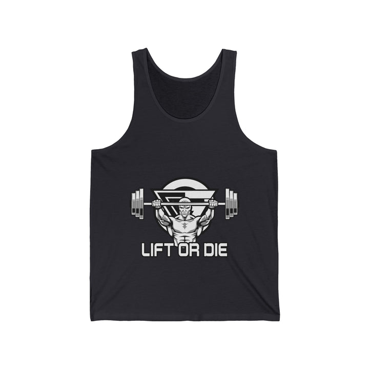 ENTER THE MAC WHITE BLACK TANK/LIFT OR DIE