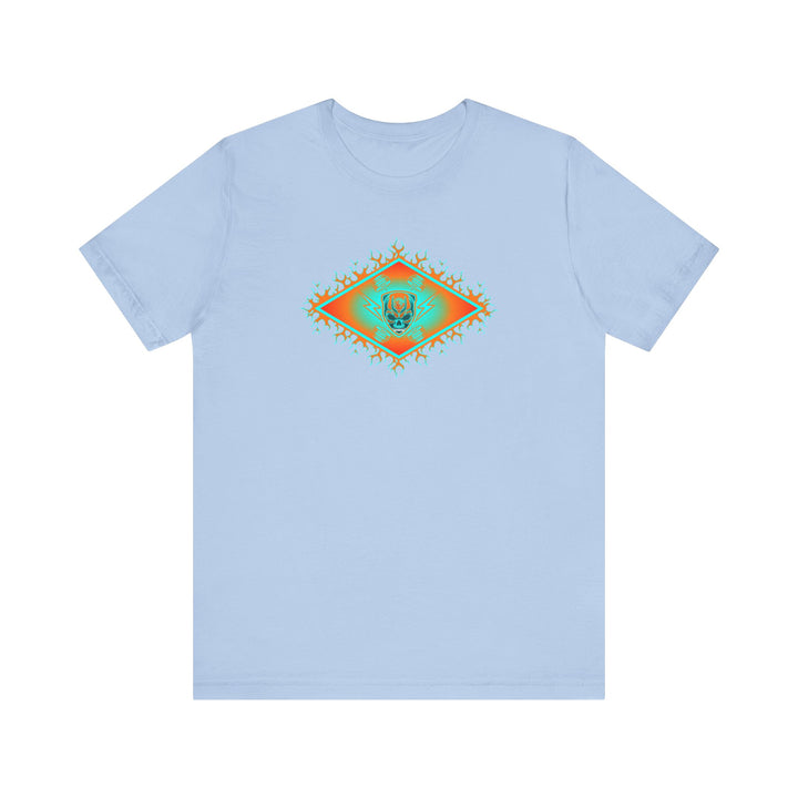 MIAMI AQUA ORANGE DIAMOND SKULLATOR DOUBLE BELL