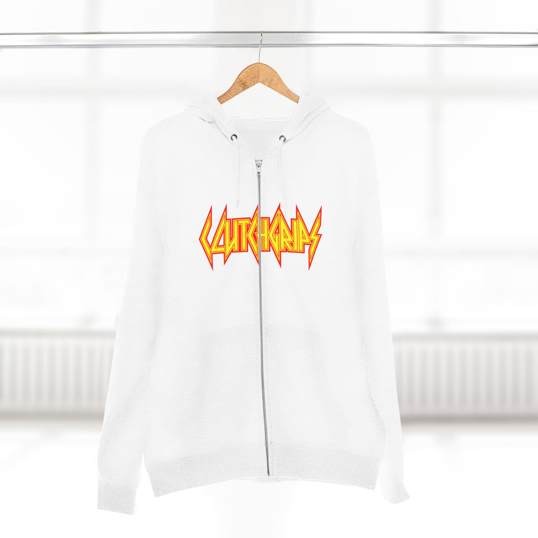 CG ANGRY DOG GOLD RED /LIFT OR DIE ZIP UP
