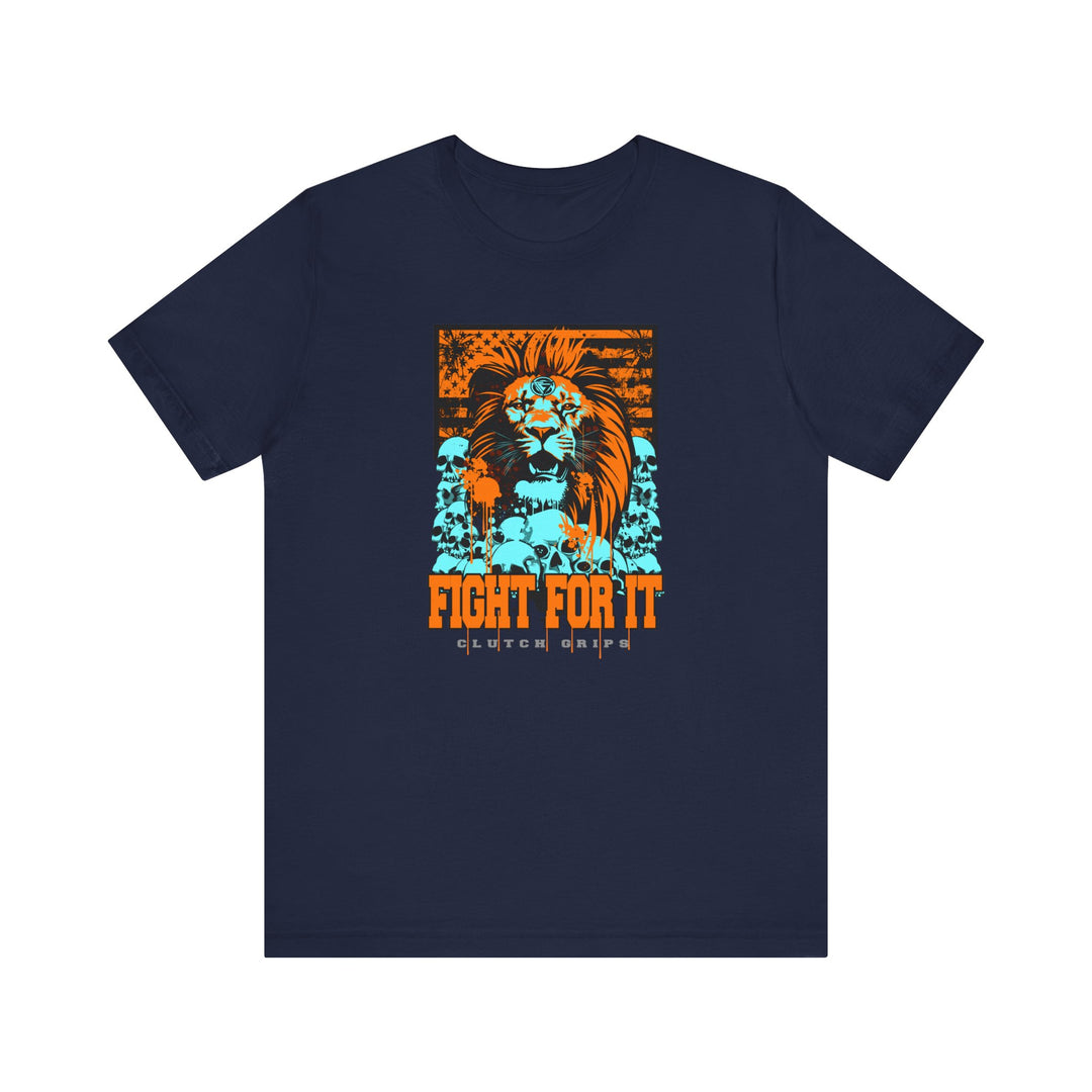 LION HEART FREEDOM TEE MIAMI AQUA ORANGE /FIGHT FOR IT