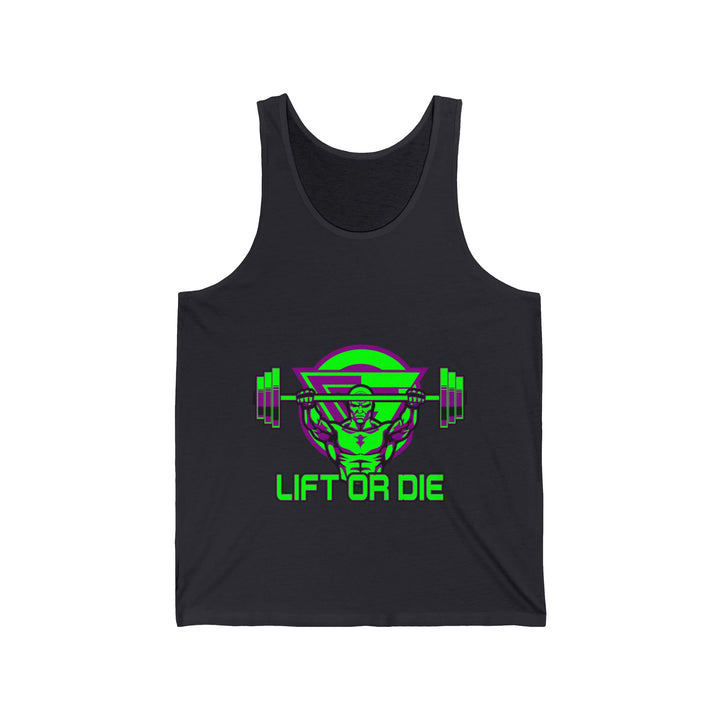 ENTER THE MAC PURPLE GREEN TANK/LIFT OR DIE