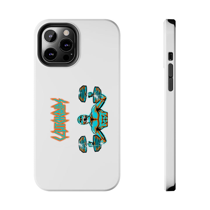 RIDE THE LIGHTNING MIAMI COLORS AQUA ORANGE PHONE CASE/CLUTCHGRIPS