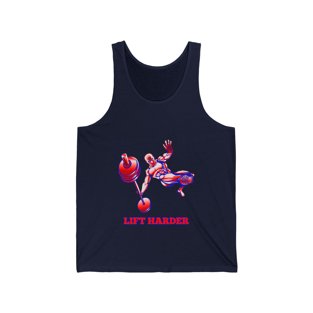 MAC-JUMP RED WHITE BLUE TANK/ LIFT HARDER