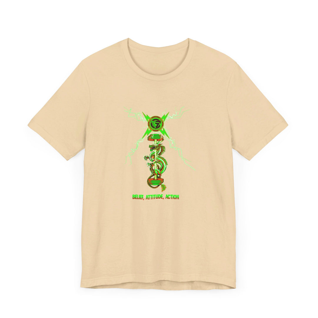 BARBELL DRAGON GREEN ORANGE