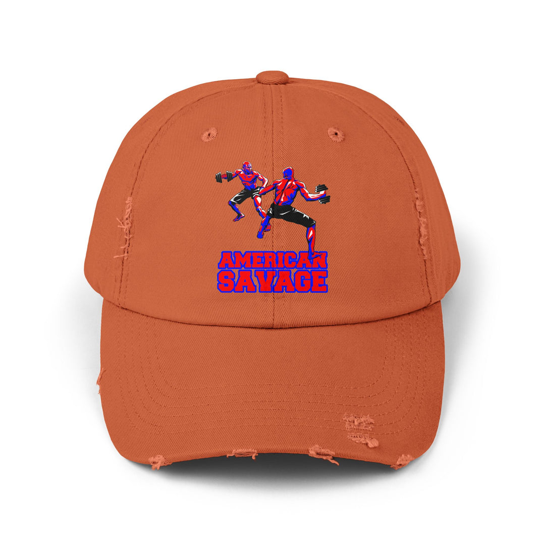 CG STAND OFF RED BLUE WHITE /AMERICAN SAVAGE CAP