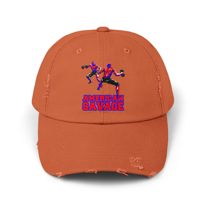 CG STAND OFF RED BLUE WHITE /AMERICAN SAVAGE CAP