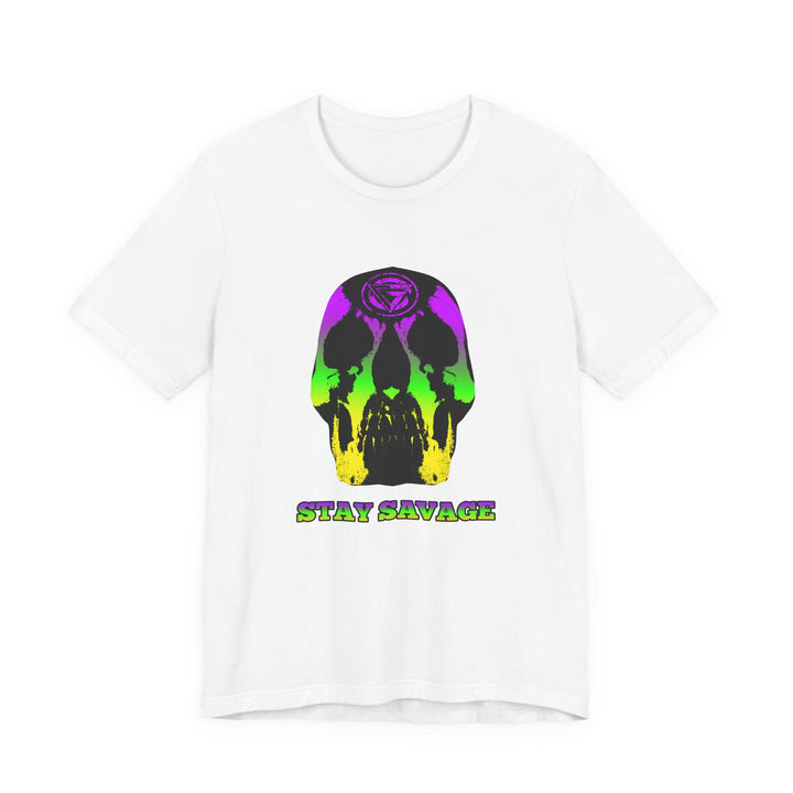 SKULLATOR YELLOW GREEN PURPLE /STAY SAVAGE