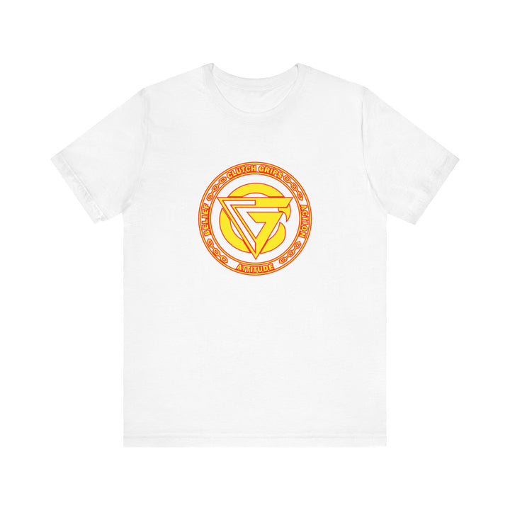 CG LOGO BASIC YELLOW GOLD  WHITE