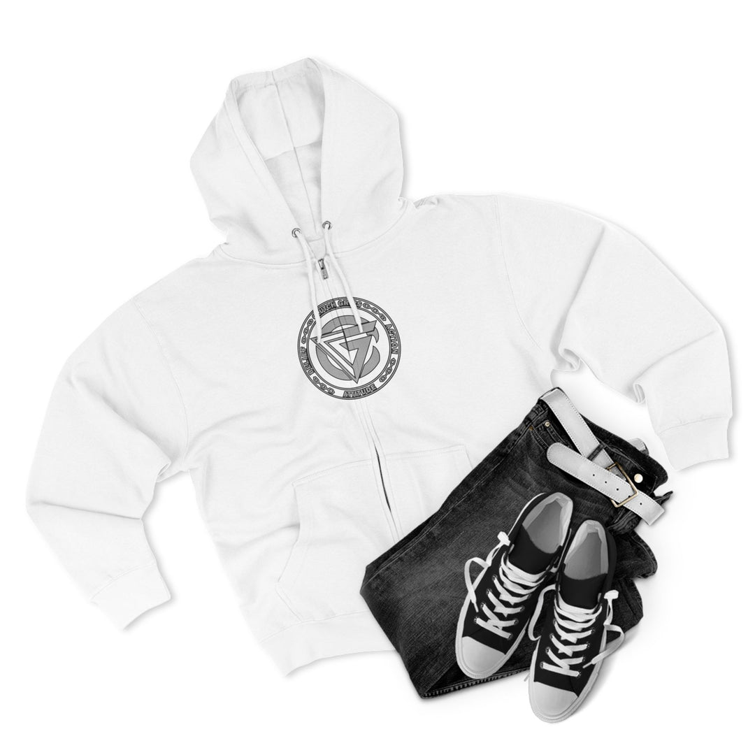 CG MAC JUMP GREY /READY FOR WAR ZIP UP