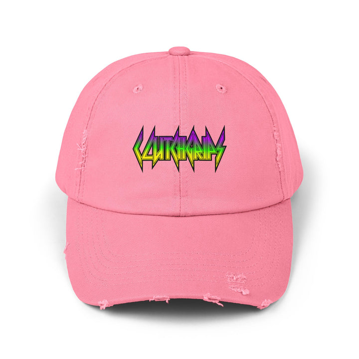 CG YELLOW GREEN PUPRLE FADE CAP
