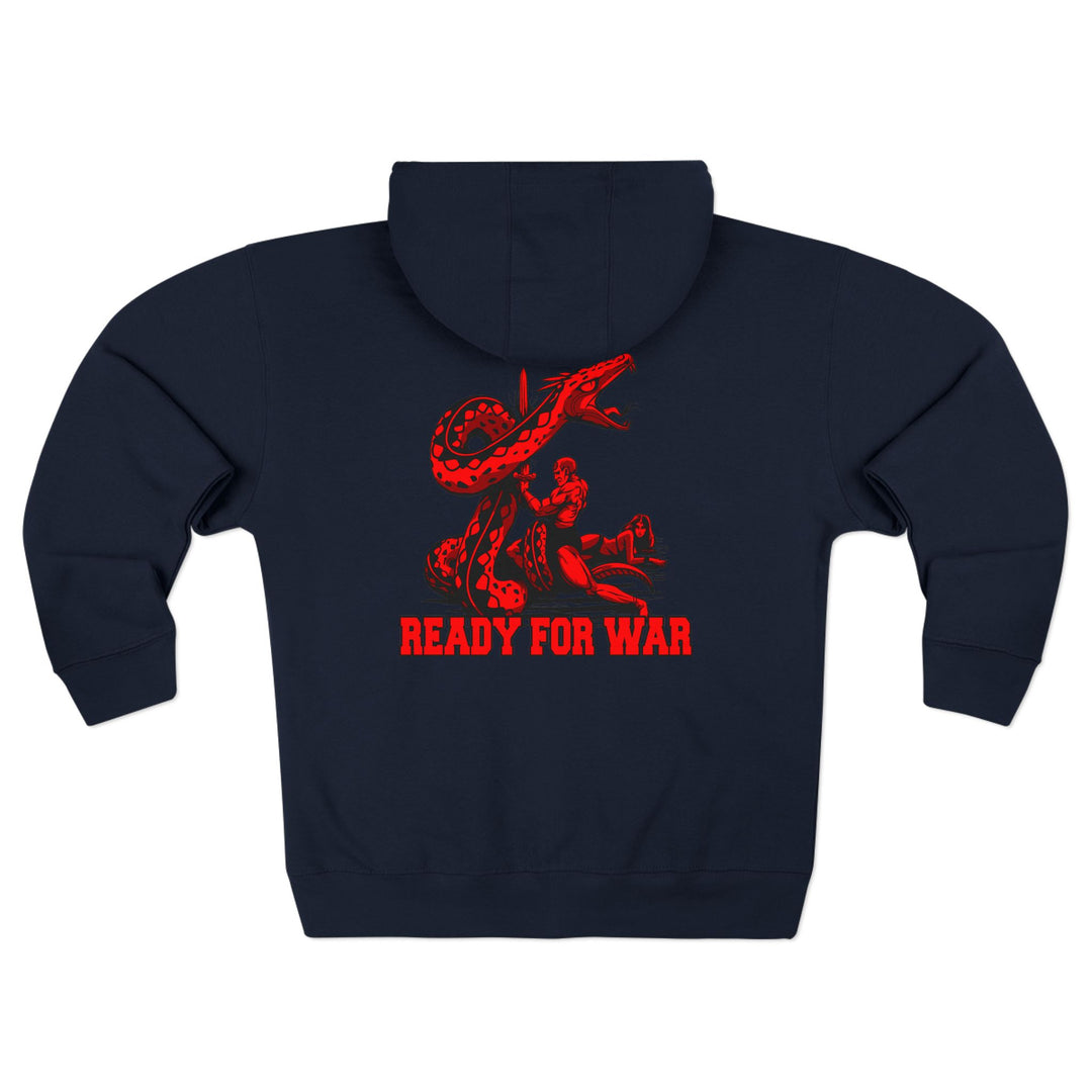 CG SERPENT SLAYER RED /CONQUER ZIP UP