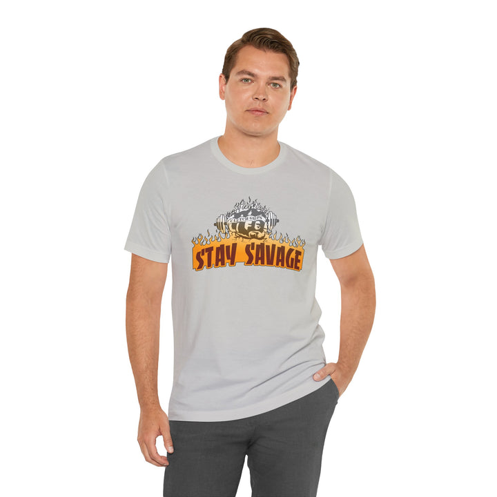 CG FIST WHITE ORANGE FADE /STAY SAVAGE
