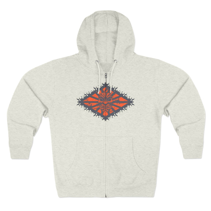 CG MAC SNAP GREY ORANGE /LIFT OR DIE ZIP UP