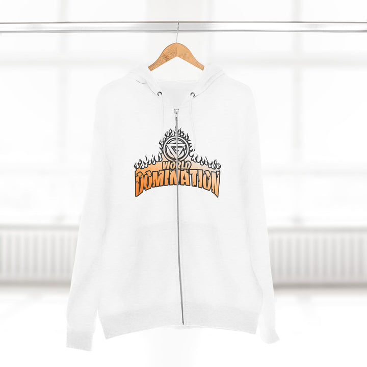 SPARTAN LIFT WHITE ORANGE FADE /READY FOR WAR ZIP UP
