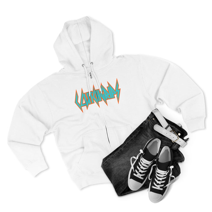 CG APE VS ZILLA RED MIAMI COLORS /CONQUER ZIP UP