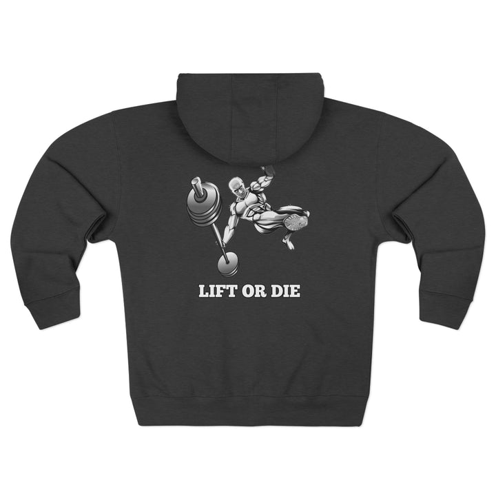 CG MAC JUMP WHITE /LIFT OR DIE ZIP UP
