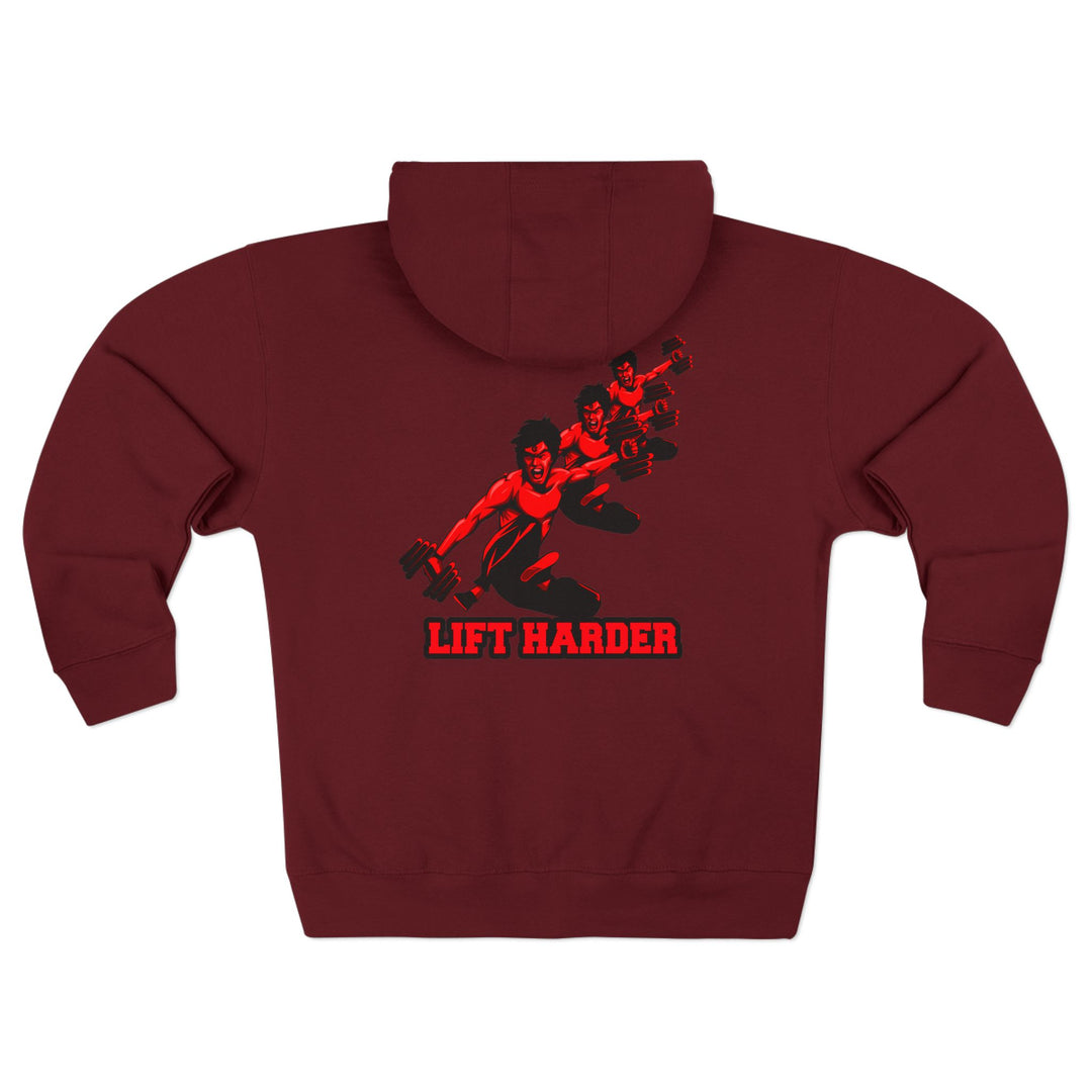 CG LIFT KICK RED /LIFT HARDER ZIP UP