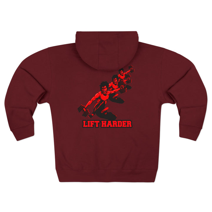CG LIFT KICK RED /LIFT HARDER ZIP UP