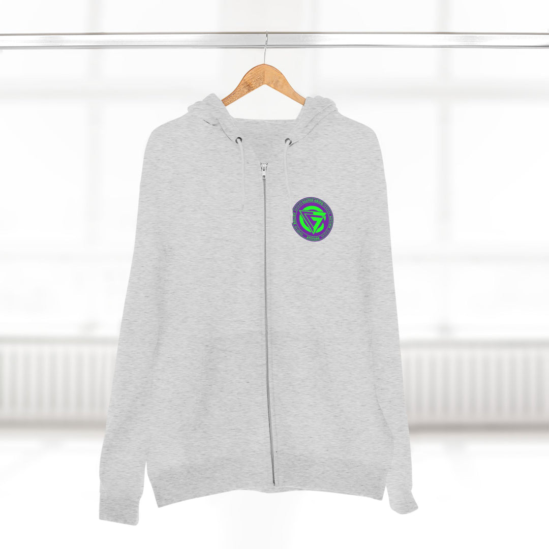 CG TIGER VS TIGER PURPLE GREEN /STAY SAVAGE ZIP UP