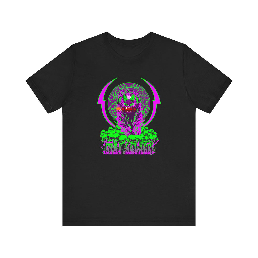 DYNAMITE TIGER PURPLE GREEN /STAY SAVAGE