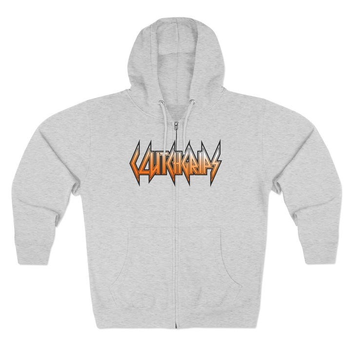 CG LIGHTNING KING ORANGE WHITE FADE/LIFT OR DIE ZIP UP