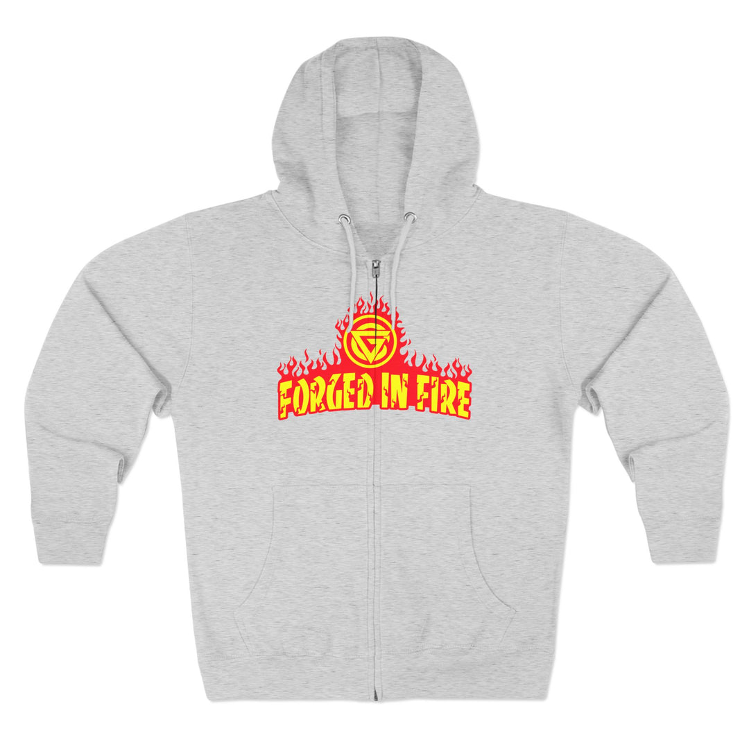CG SAMURAI MASK RED GOLD /FORGED IN FIRE ZIP UP