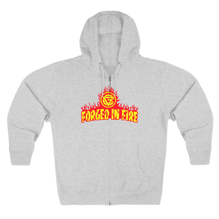 CG SAMURAI MASK RED GOLD /FORGED IN FIRE ZIP UP
