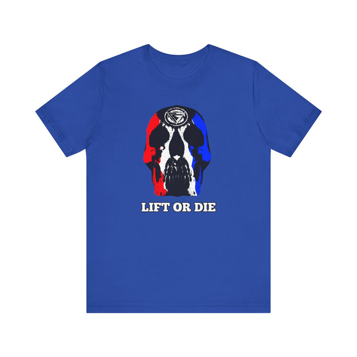 SKULLATOR RED WHITE BLUE /LIFT OR DIE