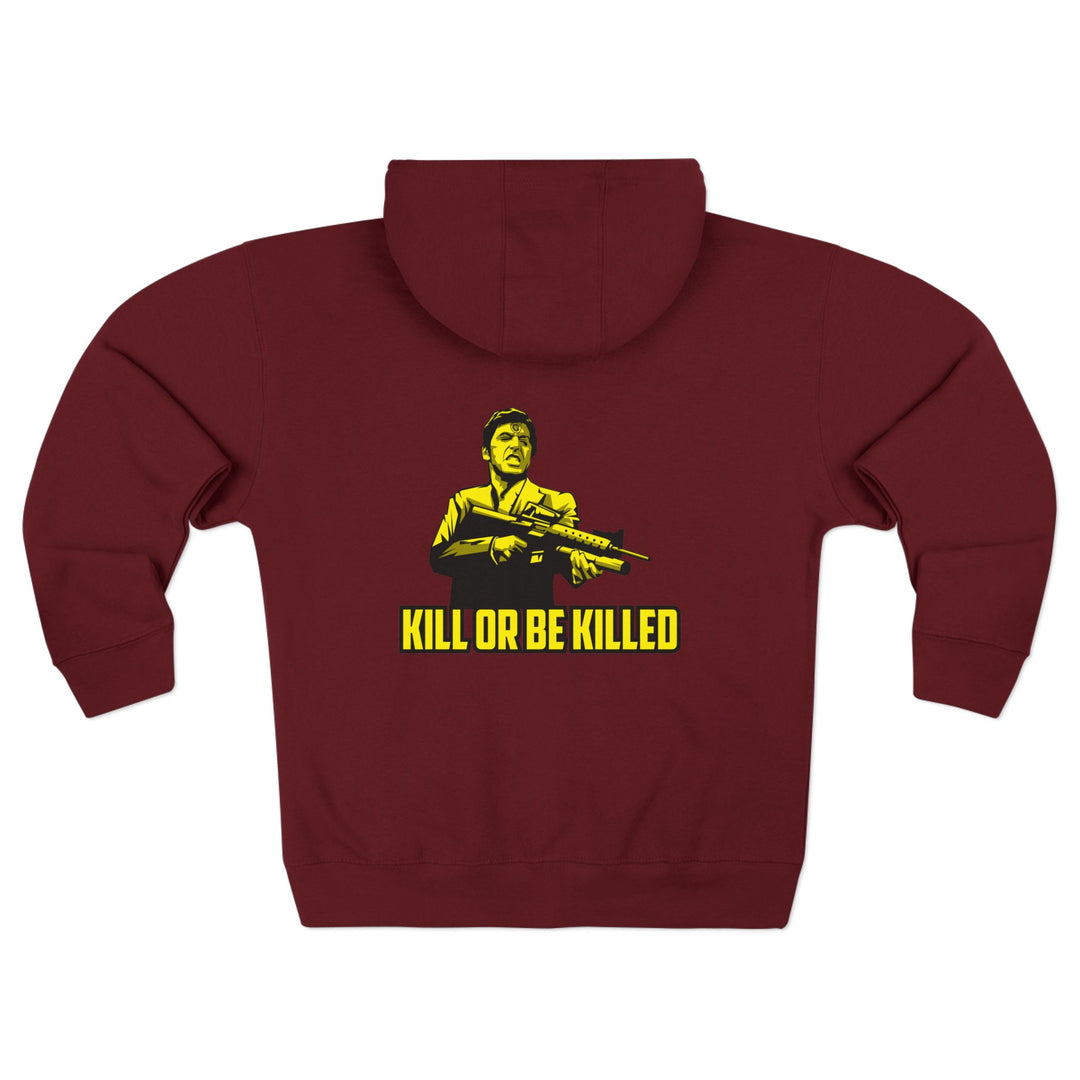 CG FINAL BOSS YELLOW/KILL OR BE KILLED ZIP UP