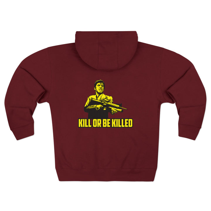 CG FINAL BOSS YELLOW/KILL OR BE KILLED ZIP UP