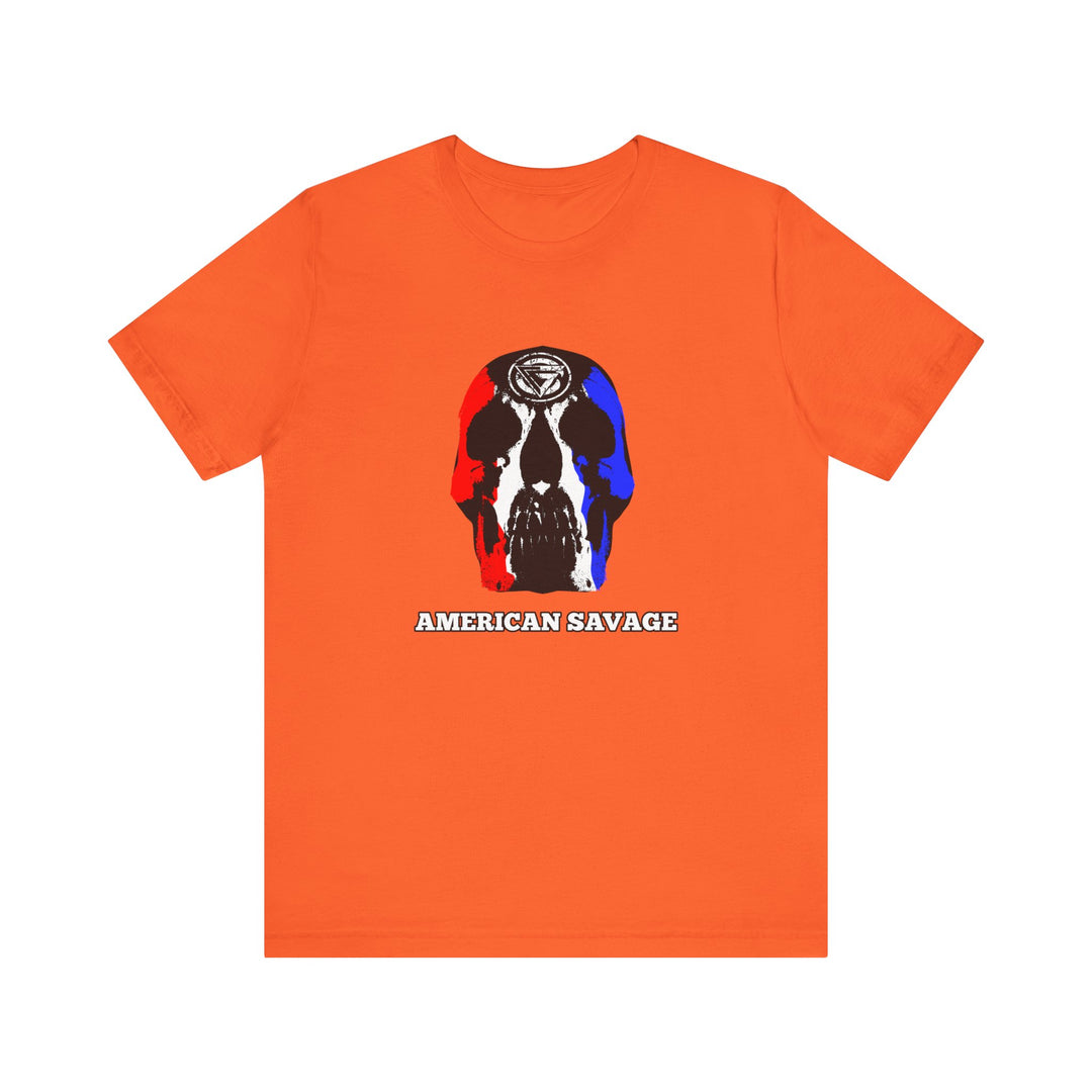 SKULLATOR RED WHITE BLUE /AMERICAN SAVAGE