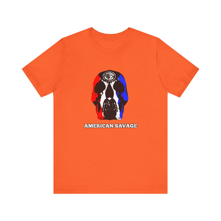 SKULLATOR RED WHITE BLUE /AMERICAN SAVAGE