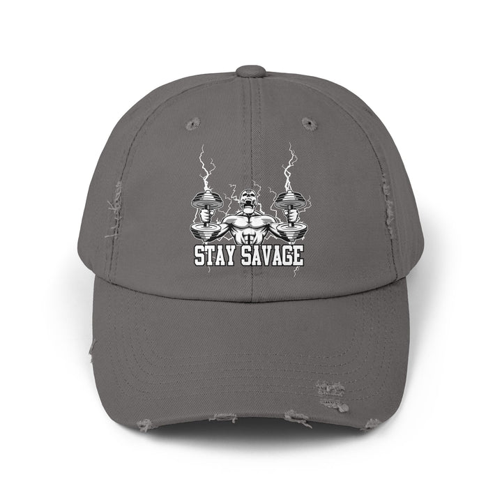 RIDE THE LIGHTNING WHITE /STAY SAVAGE CAP