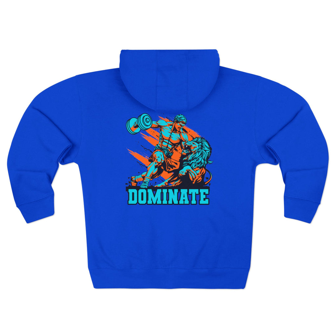 CG COLISEUM MAC VS LION MIAMI COLORS /DOMINATE ZIP UP