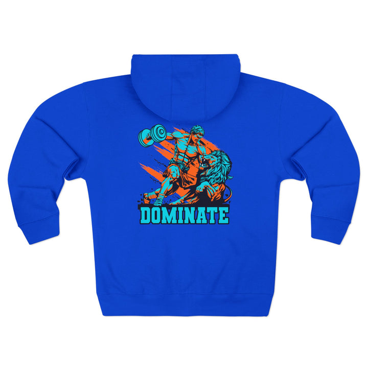 CG COLISEUM MAC VS LION MIAMI COLORS /DOMINATE ZIP UP