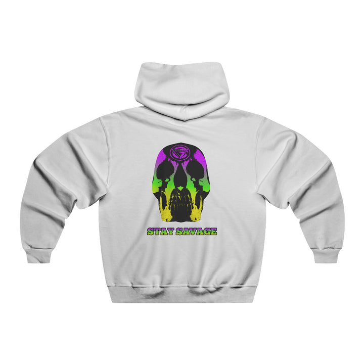 SKULLATOR- YELLOW GREEN PURPLE FADE/STAY SAVAGE