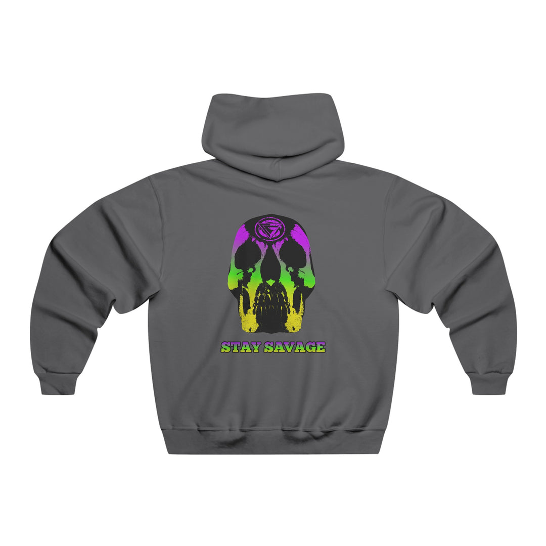 SKULLATOR- YELLOW GREEN PURPLE FADE/STAY SAVAGE