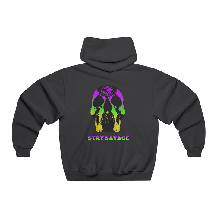 SKULLATOR- YELLOW GREEN PURPLE FADE/STAY SAVAGE