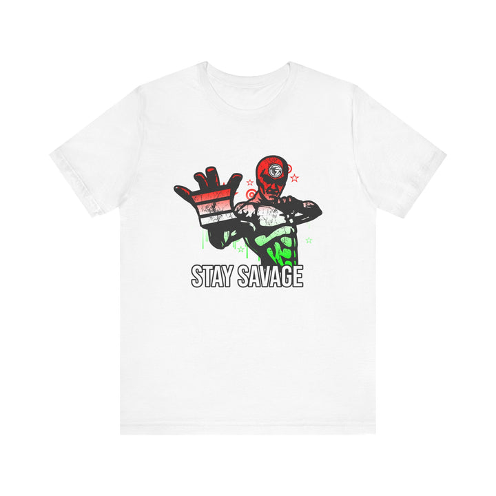 GRIP MASTER MAC RED WHITE GREEN FADE /STAY SAVAGE