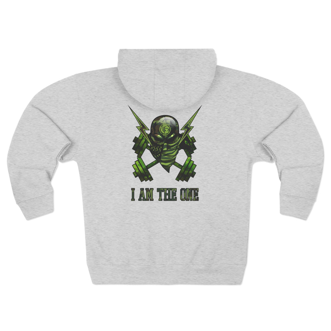 CG SKULL BANDIT FOREST CAMO/I AM THE ONE ZIP UP