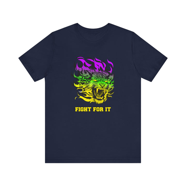 TIGER FLAME YELLOW GREEN PURPLE /FIGHT FOR IT