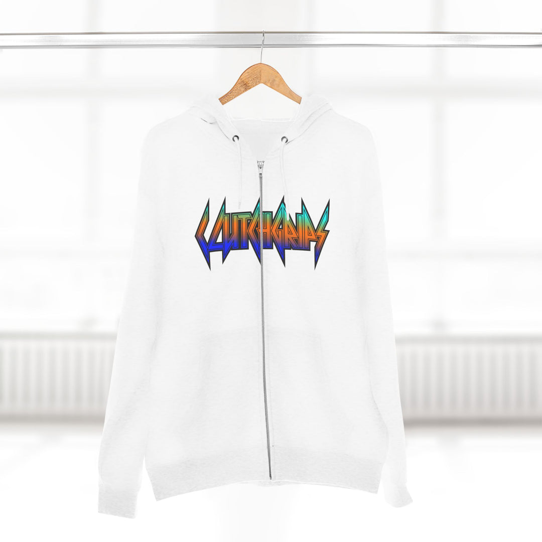 CG SERPENT SLAYER BLUE ORANGE AQUA /DONT BE A BITCH ZIP UP