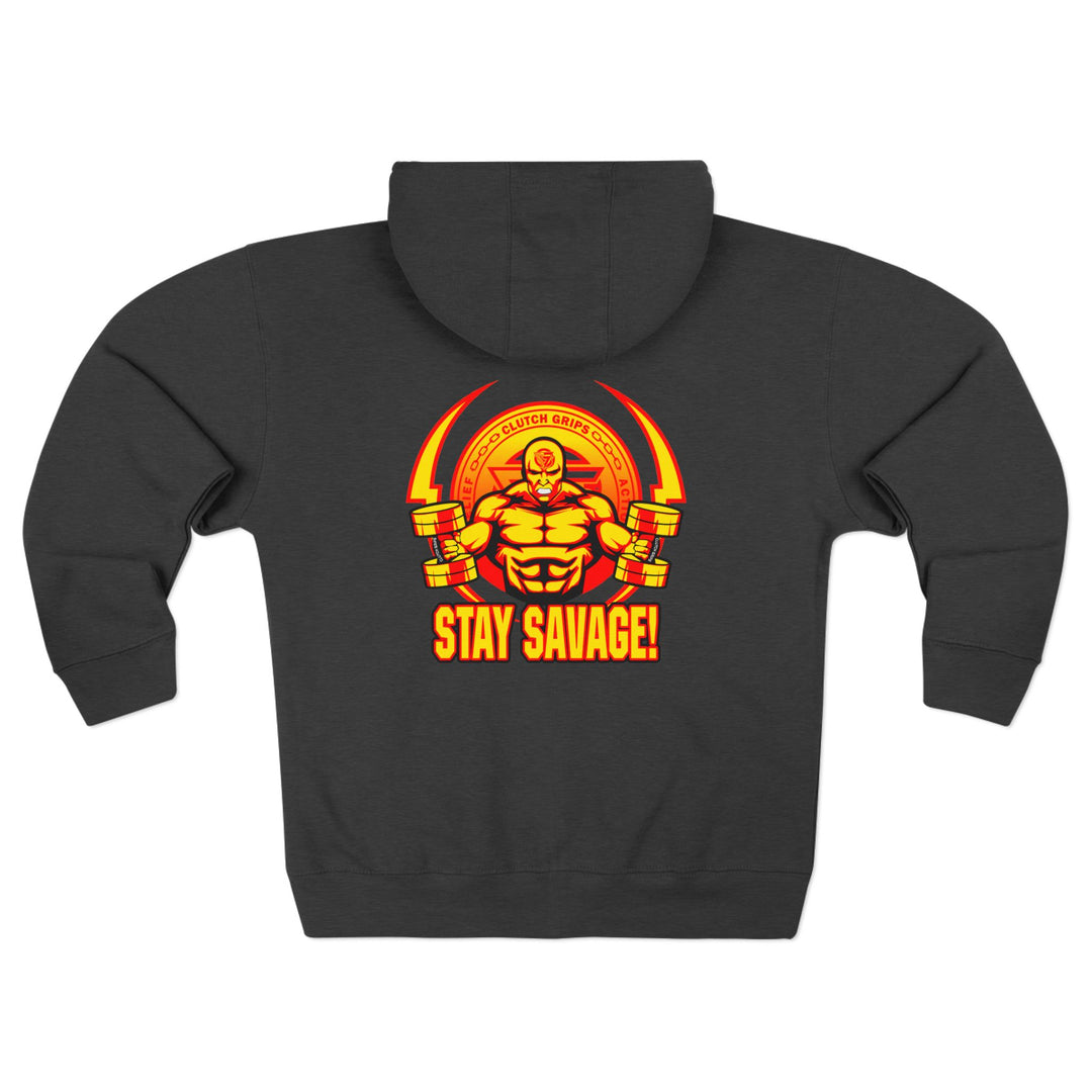 CG BIG MAC RED ORANGE GOLD/STAY SAVAGE ZIP UP