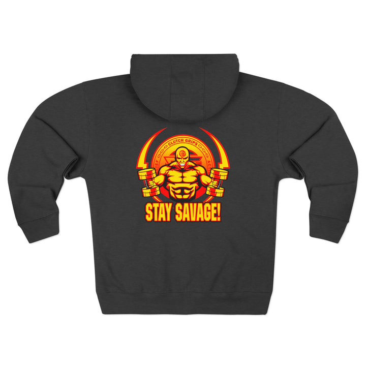 CG BIG MAC RED ORANGE GOLD/STAY SAVAGE ZIP UP