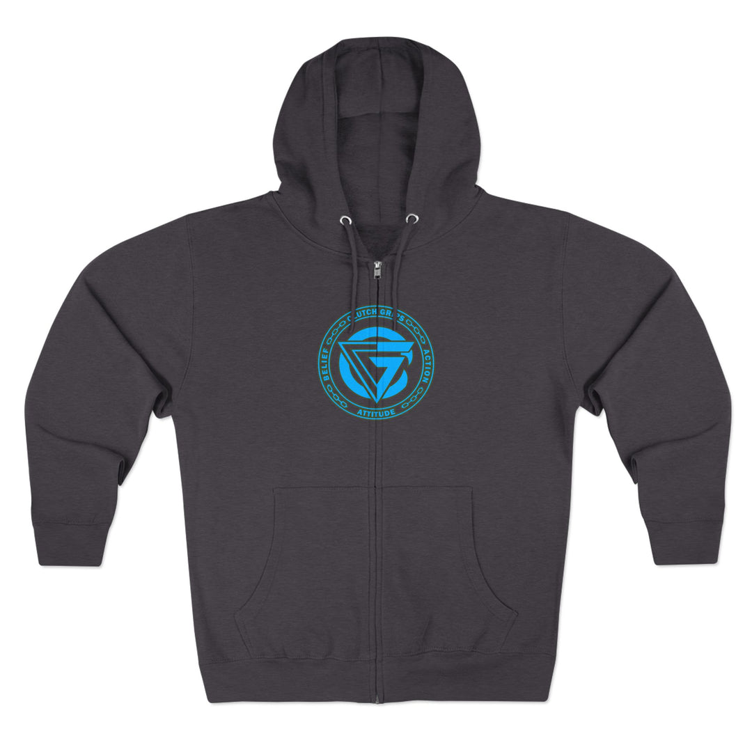 MAC VS SNAKE BLUE/READY FOR WAR ZIP UP